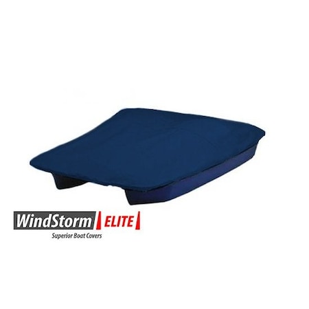 Eevelle Boat Cover PADDLE BOAT Inboard Fits 7ft 8in L up to 65in W Navy SFPDL0765-NVY
